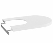 Roca Inspira Round pokrywa bidetowa wolnoopadająca biała matowa A80652262B