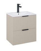 Roca Reef szafka 59x45x63 Fume mat A857954539