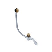 Excellent Moli syfon wannowy uniwersalny z korkiem klik klak miedź szczotkowana ARIN.3210CB