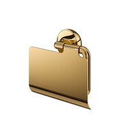 Tiger Cooper Gold Uchwyt na papier toaletowy z klapką złoty 800553