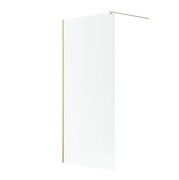 Radaway Modo New II Brushed Light Gold kabina Walk-in 105x200 szczotkowane jasne złoto szkło przejrzyste 389105-98-01