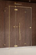 Radaway Essenza Pro Brushed Gold Kdj+S kabina 70x80x70cm lewa szczotkowane złoto 10097380-99-01L/10098070-01-01/10098070-01-01