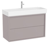 Roca Tura Unik zestaw szafka z umywalką 100x43x60 SZLACHETNY SZARY A852035559