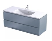 Oristo Brylant szafka podumywalkowa wisząca 119x50x45 szaroniebieski mat OR36-SD2S-120-16-V3