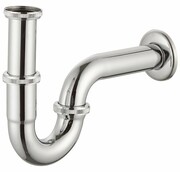 Oltens Lyse syfon umywalkowy rurowy chrom 02501100