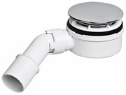 McAlpine Syfon brodzikowy 90'' pokrywa kolorze chrom HC2730LCPN-PB