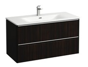 Laufen PALACE szafka z umywalką 100x45cm Ciemny wiąz H8607072631041