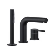 Excellent Pi bateria wannowa 3 otworowa czarny mat AREX.1234BL