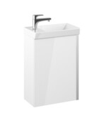 Elita Spring Set szafka z umywalką komplet 45x66x27cm biały połysk 167362