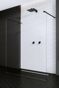 Radaway Modo X Black I kabina Walk-in 160x200 szkło przejrzyste 10mm 388364-54-01