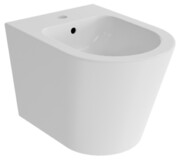 Besco Bidet Laax White bidet wiszący z ukrytymi mocowaniami biały połysk B-LA-B
