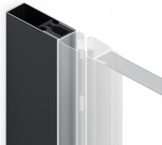 New Trendy Avexa Black profil poszerzający do drzwi wnękowych 10 mm czarny PP-0039