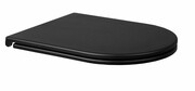 Oltens Hamnes deska sedesowa wolnoopadająca czarny mat 45100300