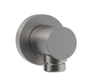 Roca kolanko ścienne Aqua ROUND 1/2" do podłączenia natrysku Inox (Everlux-PVD) A5B1450SM0