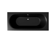 Excellent Oceana Slim wanna prostokątna 170x75 czarny mat WAEX.OCE17BLMS