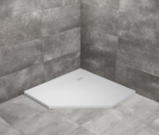 Radaway Kyntos PT brodzik pięciokątny 80x80x3cm biały HKPT8080-04