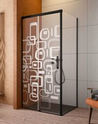 Grawer na szkle dla kabin Radaway wzór Wanda