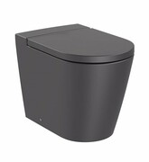 Roca Inspira Round Rimless miska WC stojąca Onyks A347526640