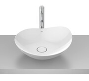 Roca Othake umywalka nablatowa 47 x 40 cm biała z powłoką SUPERGLAZE A327A1NS00