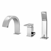 Paffoni Bateria wannowa 3-otworowa ELLE chrom EL040CRCR