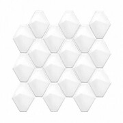 Dunin Mini Carat white płytka ścienna 28,5x27,3cm