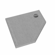 Schedpol Caspar New brodzik pięciokątny + syfon 90x90cm Cement Stone 3.2398/CT/ST