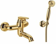 Omnires Art Deco bateria wannowa kompletna złoty połysk AD5131GL ___ RABAT W KOSZYKU! ___