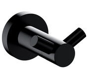 Omnires Modern Project haczyk podwójny czarny mat MP60120BL