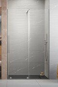 Radaway Furo Brushed Nickel DWJ drzwi prysznicowe 140cm prawe szczotkowany nikiel 10107722-91-01R/10110680-01-01