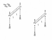 Riho Nóżki uniwersalne do wanien 207093