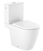 Roca Ona Rimless miska do kompaktu biały SUPERGLAZE A342687S00