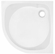 Atrium Brenta brodzik półokrągły 90x90 cm QB1-90