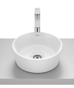 Roca Optica umywalka nablatowa 35x35 cm okrągła biała A327B15000