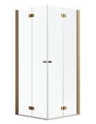 Radaway Nes Kdd B Brushed Copper kabina 80x80cm szczotkowana miedź 10024080-93-01L/10024080-93-01R