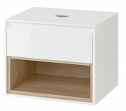 Excellent Tuto szafka podumywalkowa wisząca 60x50x45 biały dąb MLEX.0102.600.WHBL