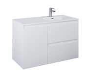 Elita Split szafka podumywalkowa z koszem cargo prawa 100x63x46cm biały mat 168152