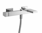 Tres Slim-Tres Bateria jednouchwytowa wannowa z akcesoriami chrom 20217001