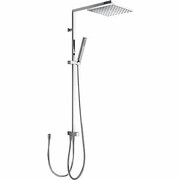 Tres Cuadro-Tres Komplet słuchawka-drążek kolor chrom 107476