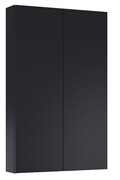 Roca Extra Kolumna łazienkowa niska z 2 drzwiami slim 80x50x12 CZARNY MAT A857960532