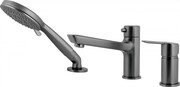 Deante ARNIKA Bateria wannowa 3-otworowa titanium BQA_D13M