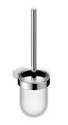 Vitalle BRESSO szczotka do WC wisząca szkło mrożone chrom 3406030080
