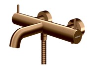 Kohlman Axel Brushed Copper bateria wannowa termostatyczna bez zestawu prysznicowego miedź szczotkowana QW710ABC **ZAPYTAJ O RABAT!**