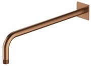 Omnires ramię ścienne deszczownicy L=400 mm miedź szczotkowana RA01C/KCPB