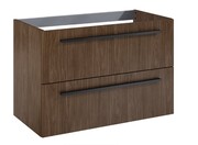 Roca Kwadro szafka 80x38x53 cm orzech lincoln A857970540