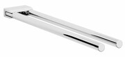 Oltens Vernal wieszak na ręcznik 33 cm dwuramienny ruchomy chrom 80110100