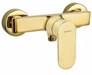 Deante Alpinia Gold bateria natryskowa bez kompletu natryskowego złota BGA Z40M