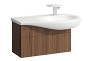 Laufen ILBAGNOALESSI szafka pod umywalkę 99x32cm Noce canaletto H4304310976301