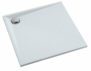 Schedpol Schedline Libra White Stone brodzik kwadratowy 80x80x3cm 3SP.L1K-8080/B/ST