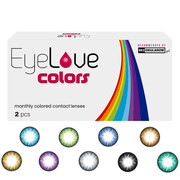 EyeLove Colors 2 szt. moc: 0,00 (PLAN) - soczewki kolorowe Bezokularow.pl