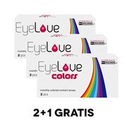ZESTAW ZIMOWY: 2x EyeLove Colors 2 szt. + trzecie opakowanie GRATIS! Bezokularow.pl